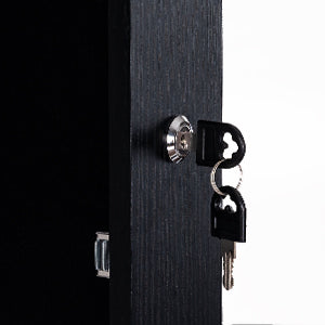 Espelho Luxo Luminare – Armário Organizador de Joias com LED