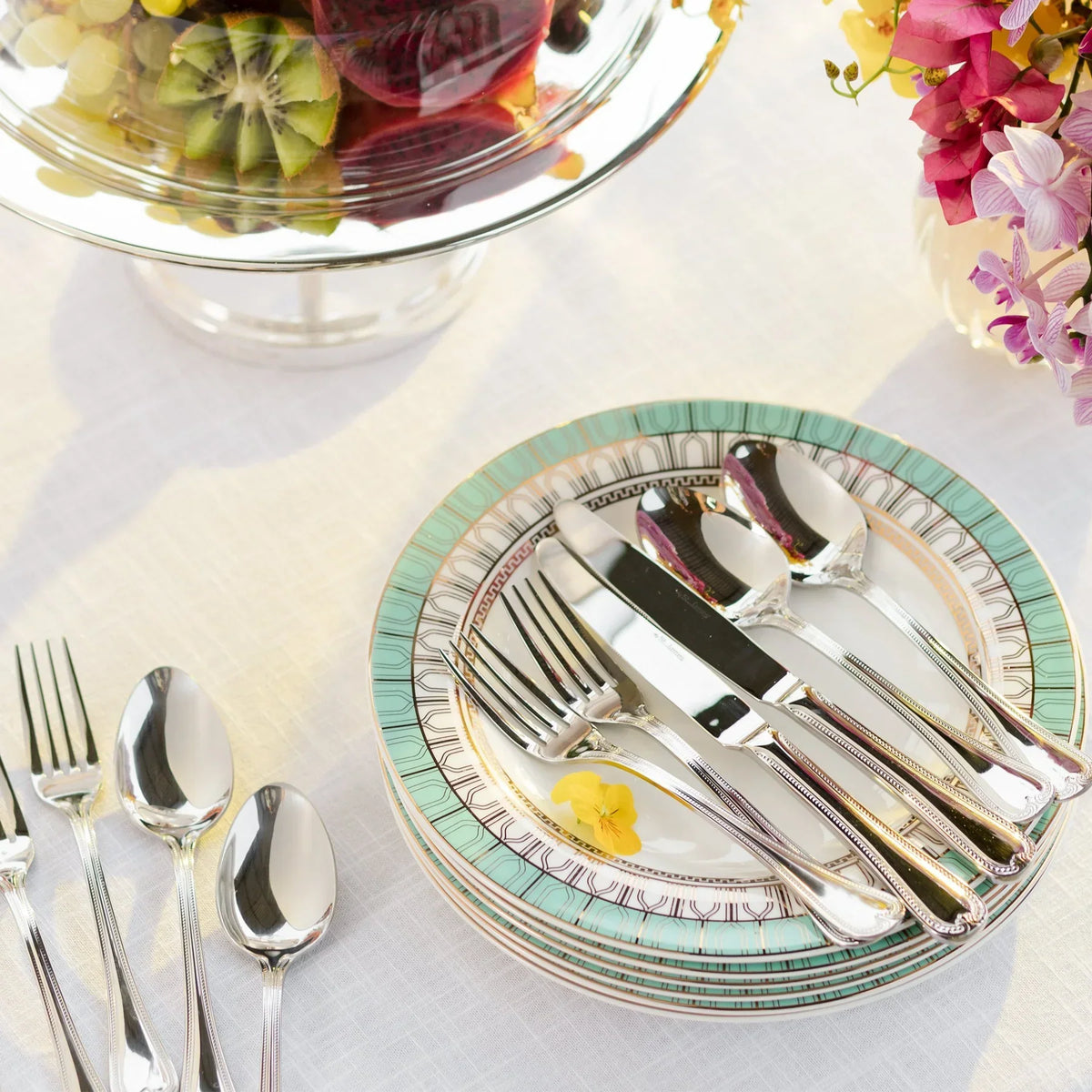 Aparelho de Jantar Café e Chá Marina 30 Peças - LANÇAMENTO