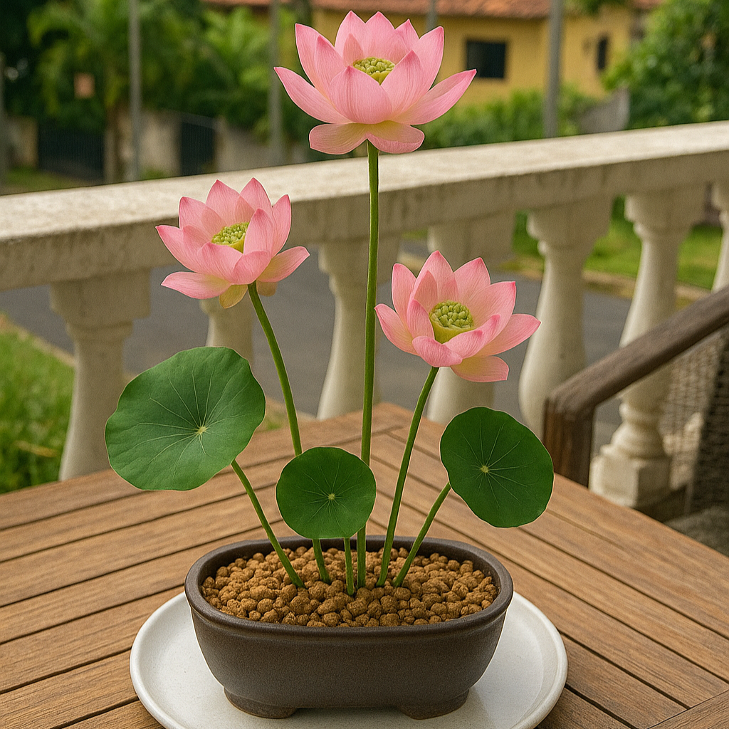 A Sagrada Flor de Lótus Bonsai (+ Brinde Especial)